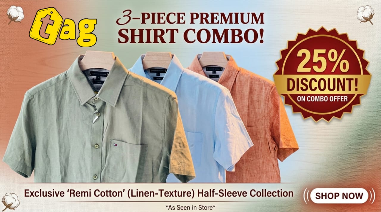 Half Sleeve Shirt- Remi Cotton